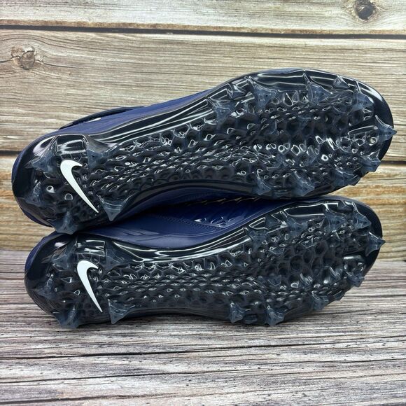 Size 15 Nike Force Savage Pro 2 Navy Blue White Football Cleats BV3969-401 New main image 4